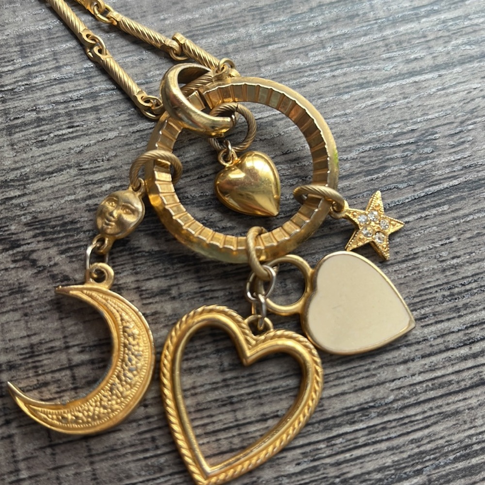 Robert Rose Vintage charm necklace